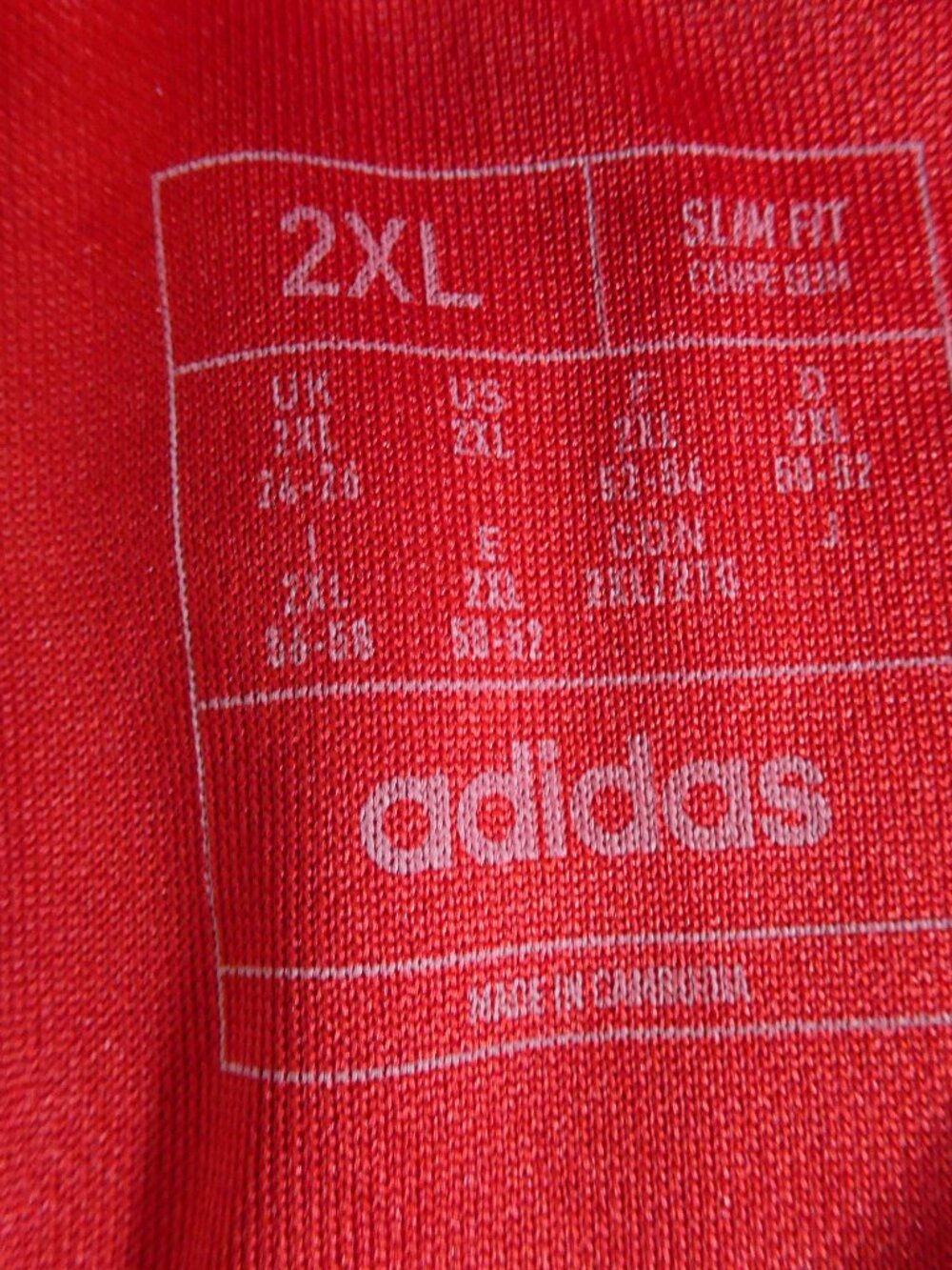 Adidas Womens Team Power Red Two Piece Tracksuit Jacket IR9383 2XL Pants IV7255 - Picture 5 of 15
